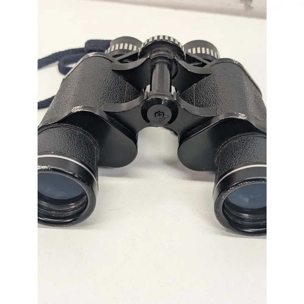 Vintage Mason 7x35 Binoculars Fully Coated Optics Black 393ft at 1000yds‎ Strap